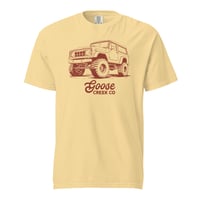 Image 3 of Goose Creek Co Off Road Vintage Bronco Unisex garment-dyed heavyweight t-shirt
