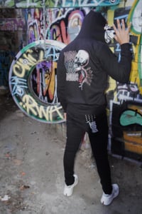 Image 3 of “DEMON FACE” FULL ZIP(RED)