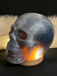 Image 6 of Agate Skull Carving #2242