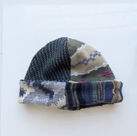 Image 3 of Upcycled Reversible Beanie Cotton Blend 1