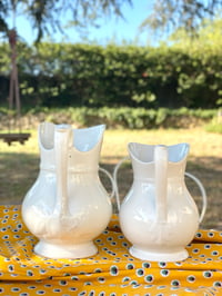 Image 4 of Grand pichet ancien - porcelaine blanche