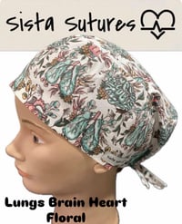 Image 5 of Anatomy Scrub Hats