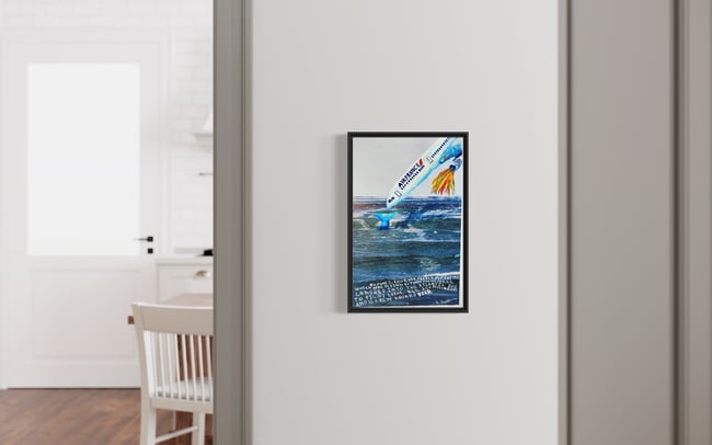 Flight 447 - Original Painting 