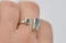 Image of Australischer Opal & Turmalin Doppelring