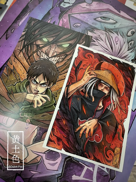 Image of WILD SHINY! Itachi & Eren