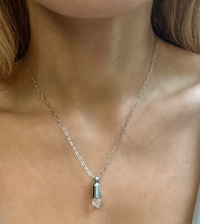 Image 2 of Baby Crystal Point talisman necklace 