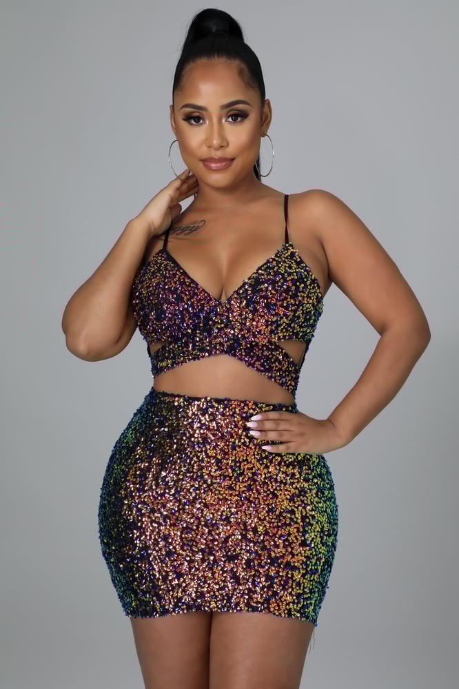 Image of Turn Off The Lights Mini Dress