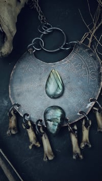 Image 3 of Relic talisman with toe bones 