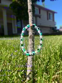 Image 1 of Blue Pearl Evil Eye 