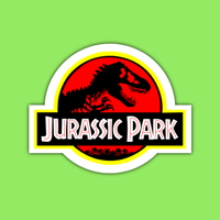 Jurassic Park Sticker