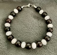 Image 2 of Garnet and Rose Quartz - Size 7.75