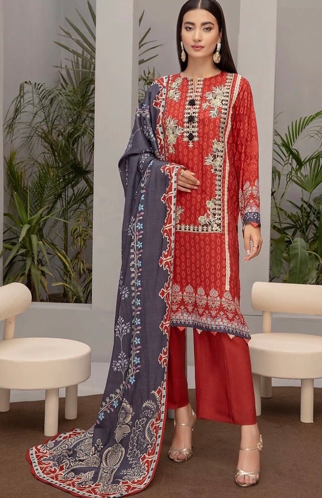 So Kamal embroidery suit 