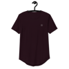EMF Broadcast White Logo Men's Curved Hem T-Shirt