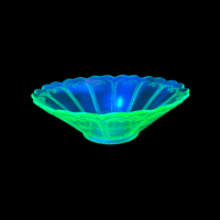 Image 1 of Imperial Glass Uraniam Serving Dish Made in USA