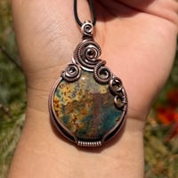 Image 3 of Bloodstone Jasper Pendant 💚
