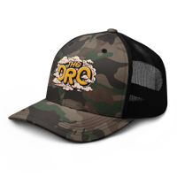 Image 1 of Head in the Clouds Camo trucker hat