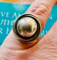 Image 1 of Simple sterling vintage ring 