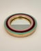 Image of Modernist Mirror Pink/Burgundy/Light Blue 