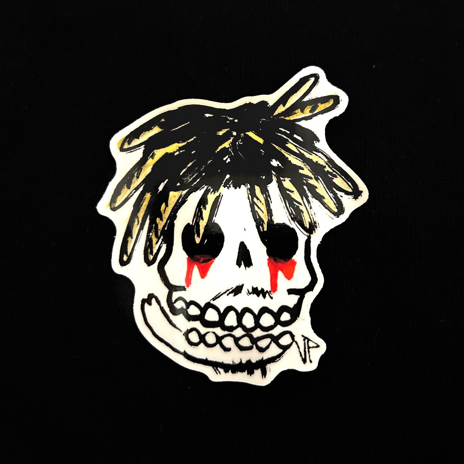 Image of JUICE WRLD SKULL STICKER