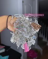 Image 2 of Silver Bangle Bracelets 
