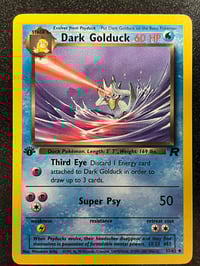 Image 1 of Dark Golduck - Team Rocket 1st Edition - Lightly Played