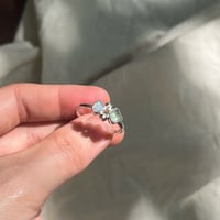 Image 1 of OPAL/BLUE FORM RING (Q)