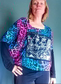 Image 5 of "SKELETON DANCE" batwing top
