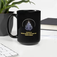 Image 1 of Men/Women Energy Release Home Black Glossy Mug