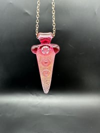 Pink gold Dichro pendant