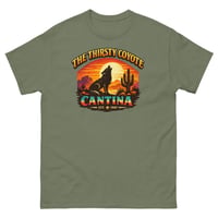 Image 2 of The Thirsty Coyote Cantina Funny Bar T-Shirt