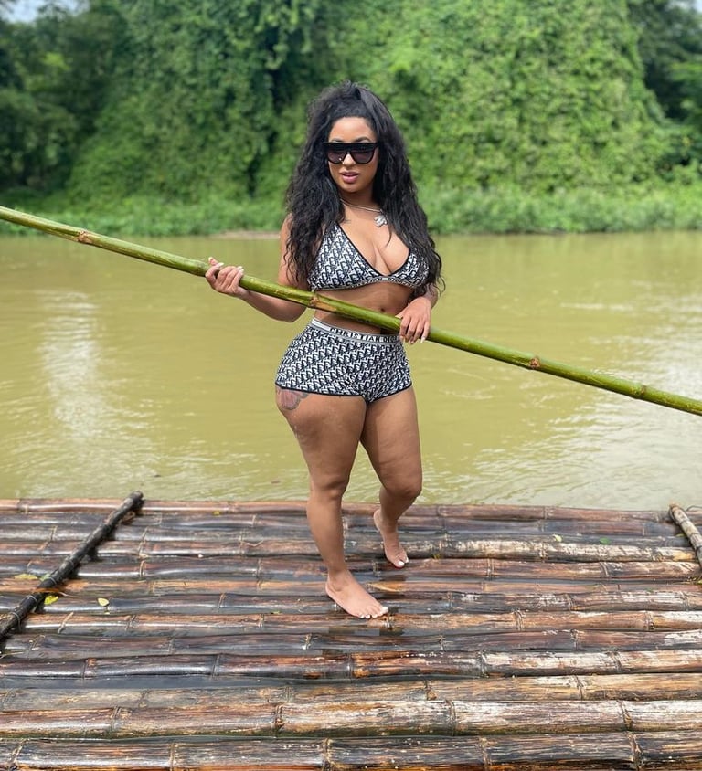 Dior High Wasted Short Set  