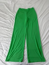 Image 2 of Mango green pants // 36