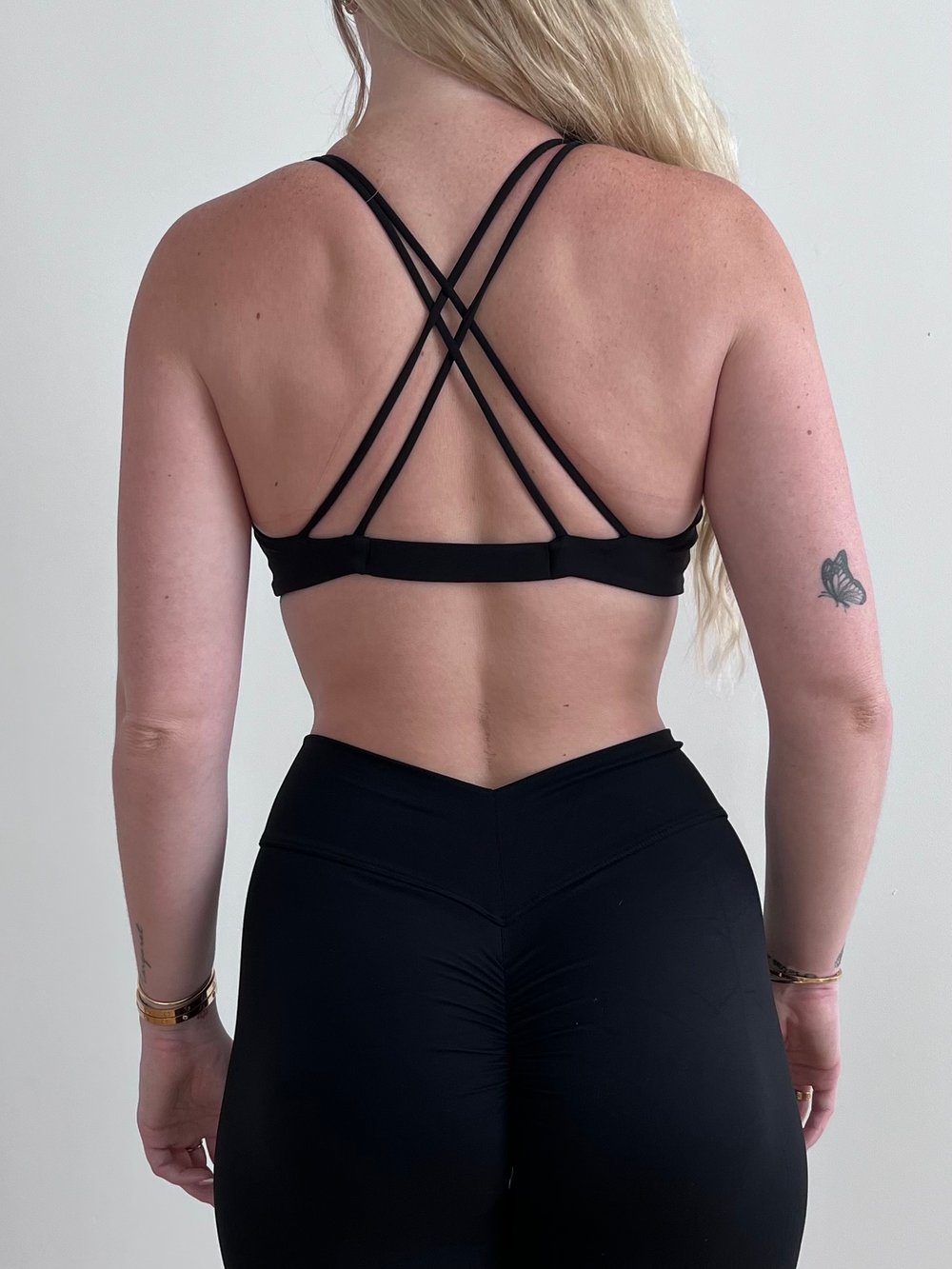 Bombshell Sports Bra with cut out detailing