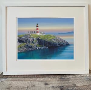 Image of Scalpay Harris lighthouse giclee print