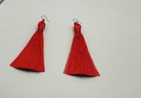 Image 4 of Long tassle earrings (light edition)