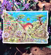 Carnotaurus Oasis Sticker