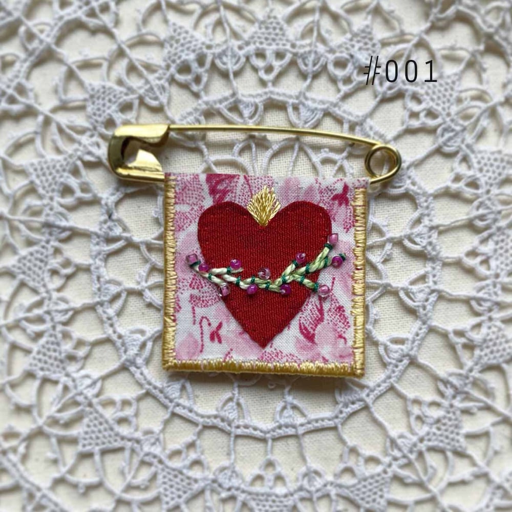 Image of Broche « St Valentin »