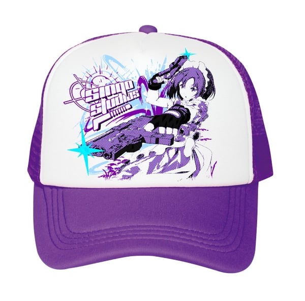 Image of Purple SHOOTER Trucker