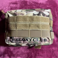 Image 1 of THE FELONY CLUB Shitty Camo Pouch