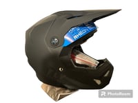 Image 1 of Black Motocross Helmet 