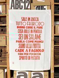 Image 4 of SEI UN SALAME TEA TOWEL