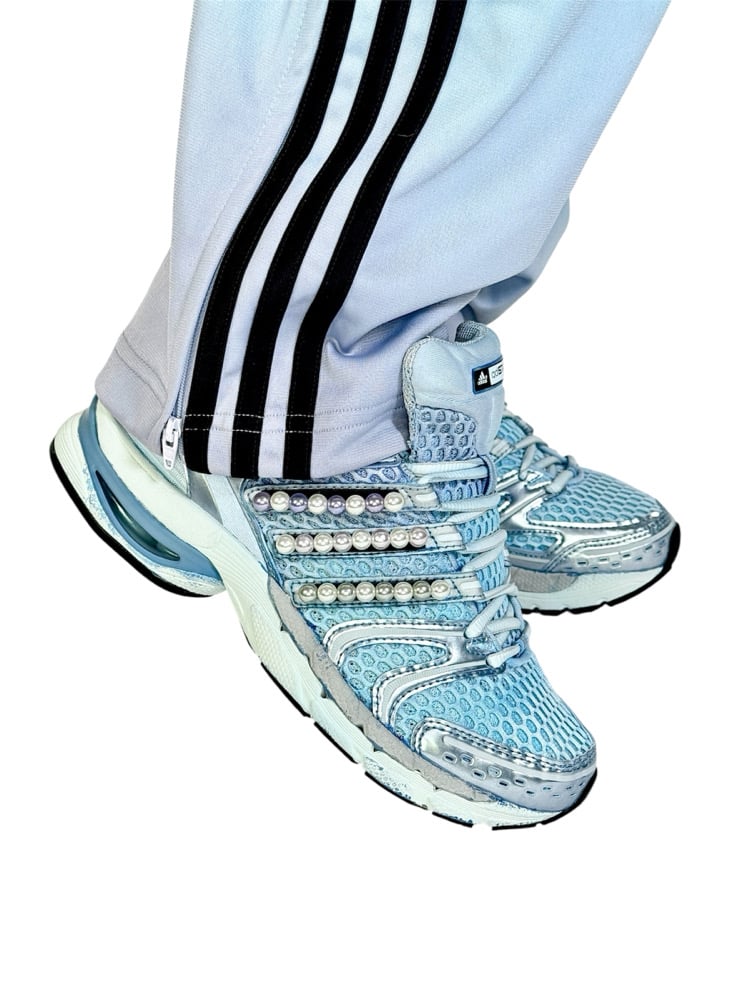 Image of Adidas Firebird Pant Ocean Sky