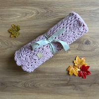 Image 1 of Crochet baby blanket - Various colours