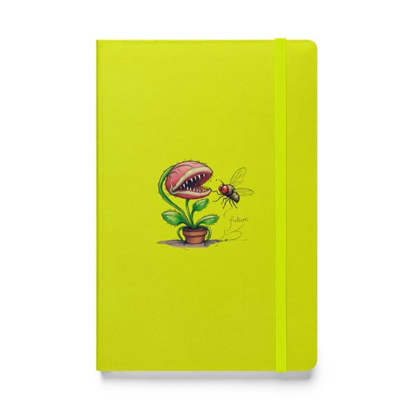 Image of Venus fly Hardcover bound notebook