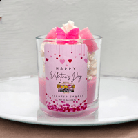 Image 1 of Handmade Valentines Candle, Sweet Love