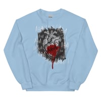 Image 12 of Officially licensed Leigh Rivers psychotic obsession Aria heart Unisex Sweatshirt