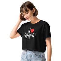 Image 1 of Women’s No Grudges crop top