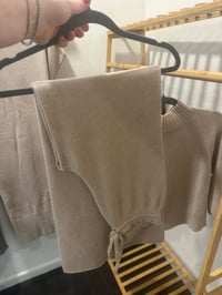 Image 2 of FLARED LEG LOUNGEWEAR PANT 