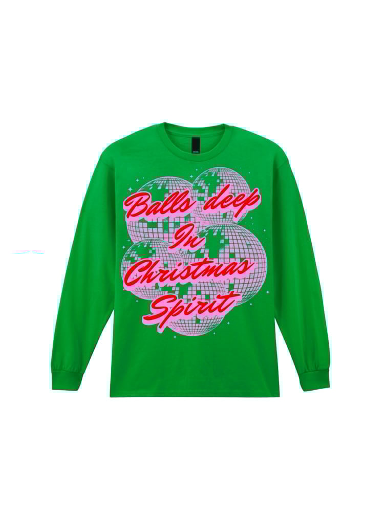 Image of Balls deep in Christmas spirit new design for 2025