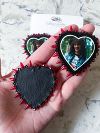 Image 2 of Eddie Earrings (Dangly or Fingernail Posts)
